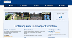 Desktop Screenshot of firmathlon-erlangen.de